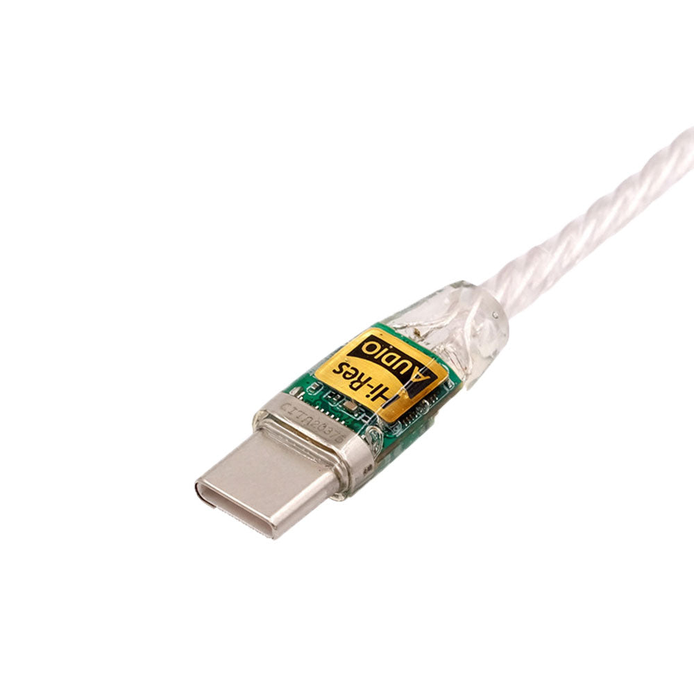 Fixim DAC Median - USB C auf 3,5mm Klinke Audio Konverter Hi-Fi Adapter mit ALC5686 Chip