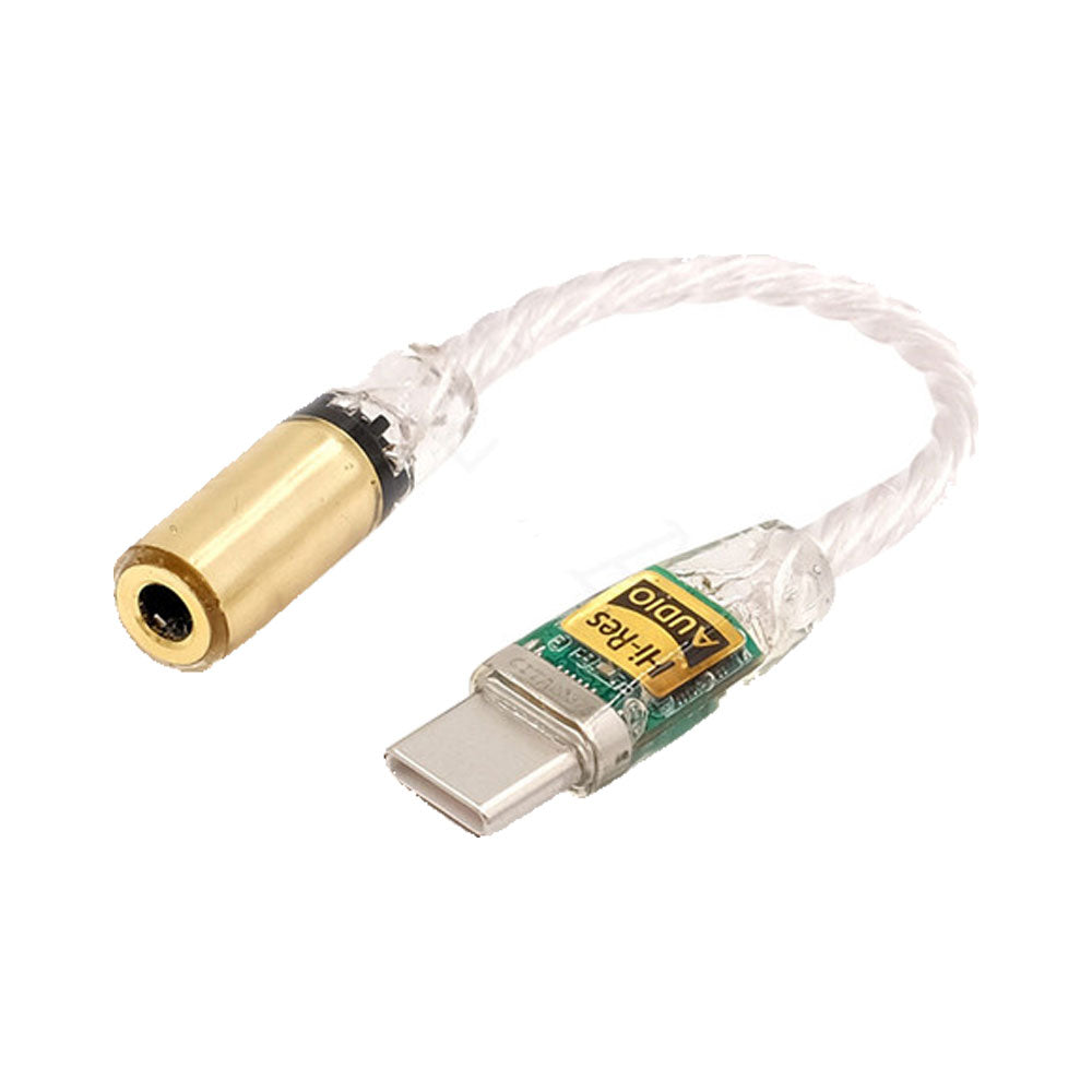 Fixim DAC Ultra - USB C to 3.5mm jack Audio Converter Hi-Fi Adapter with ES9280C Pro Chip