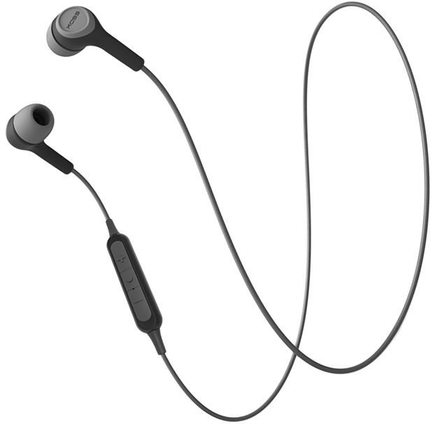 Koss BT115i - Écouteurs sans fil intra-auriculaires Bluetooth - Noirs
