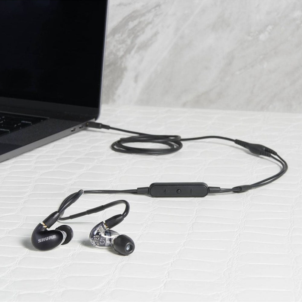 Shure Aonic 5 - Écouteurs intra-auriculaires professionnels avec télécommande et microphone
